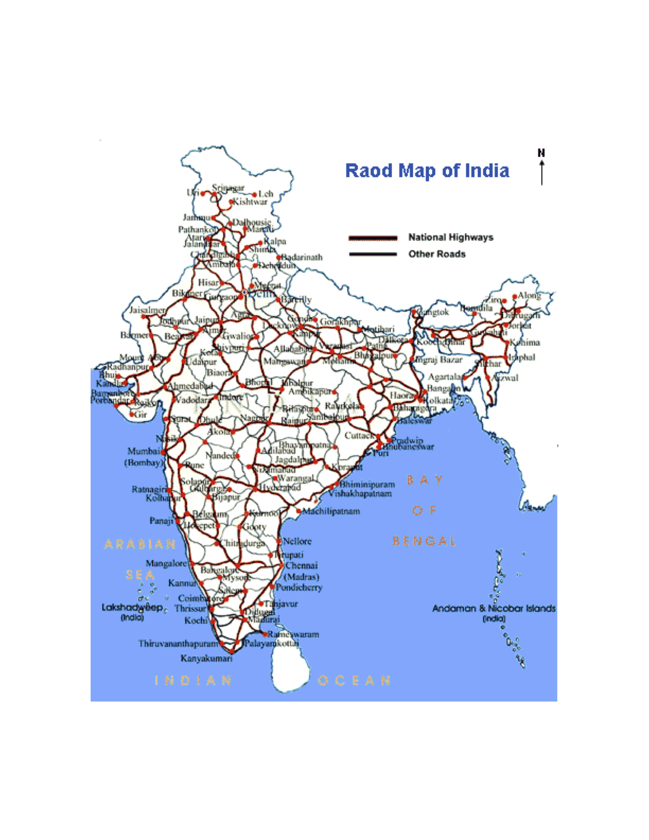 Maps Page on India